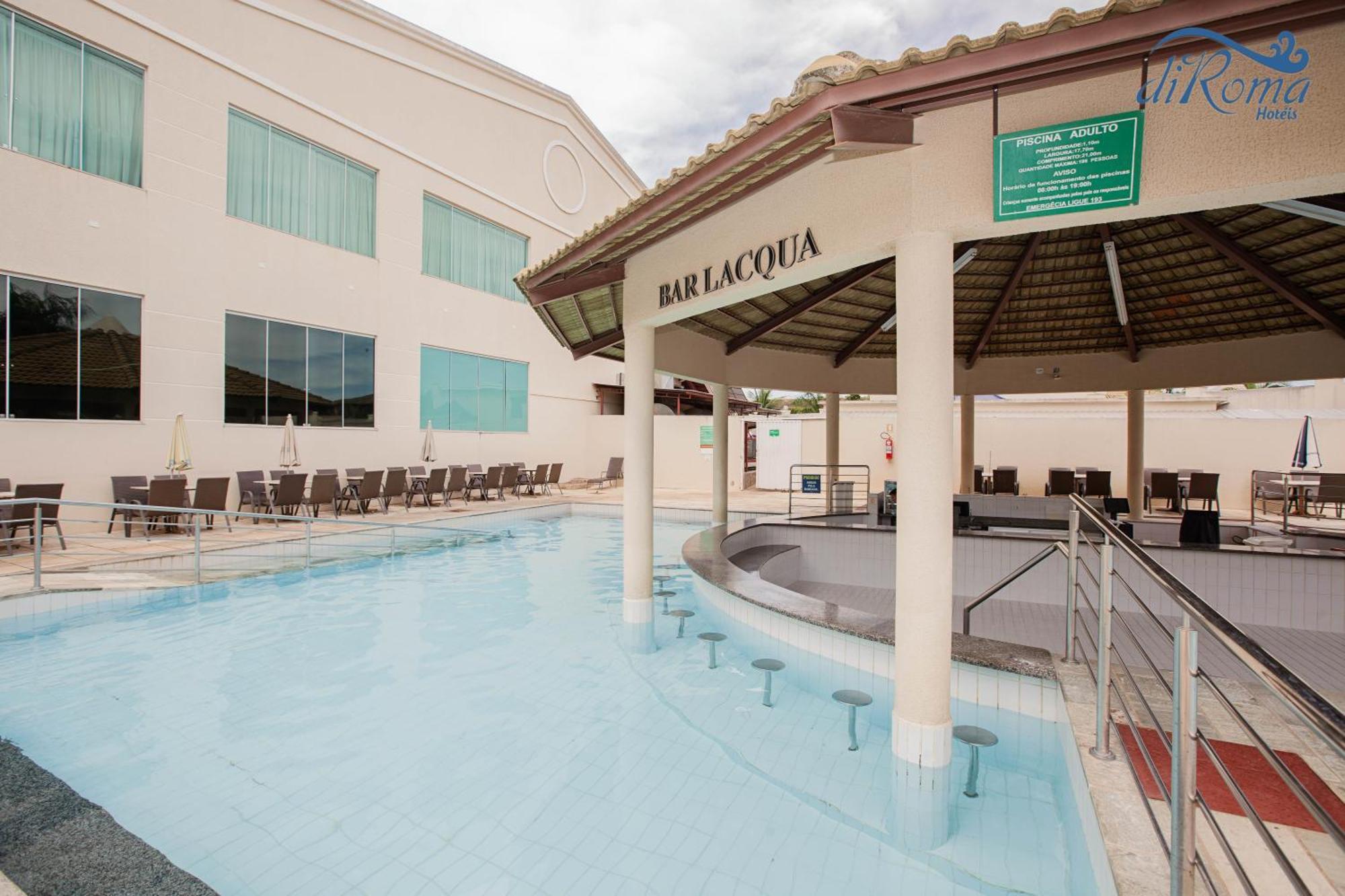 Di Roma Lacqua Caldas Novas Park 24H, Com Roupas De Cama E Banho Экстерьер фото