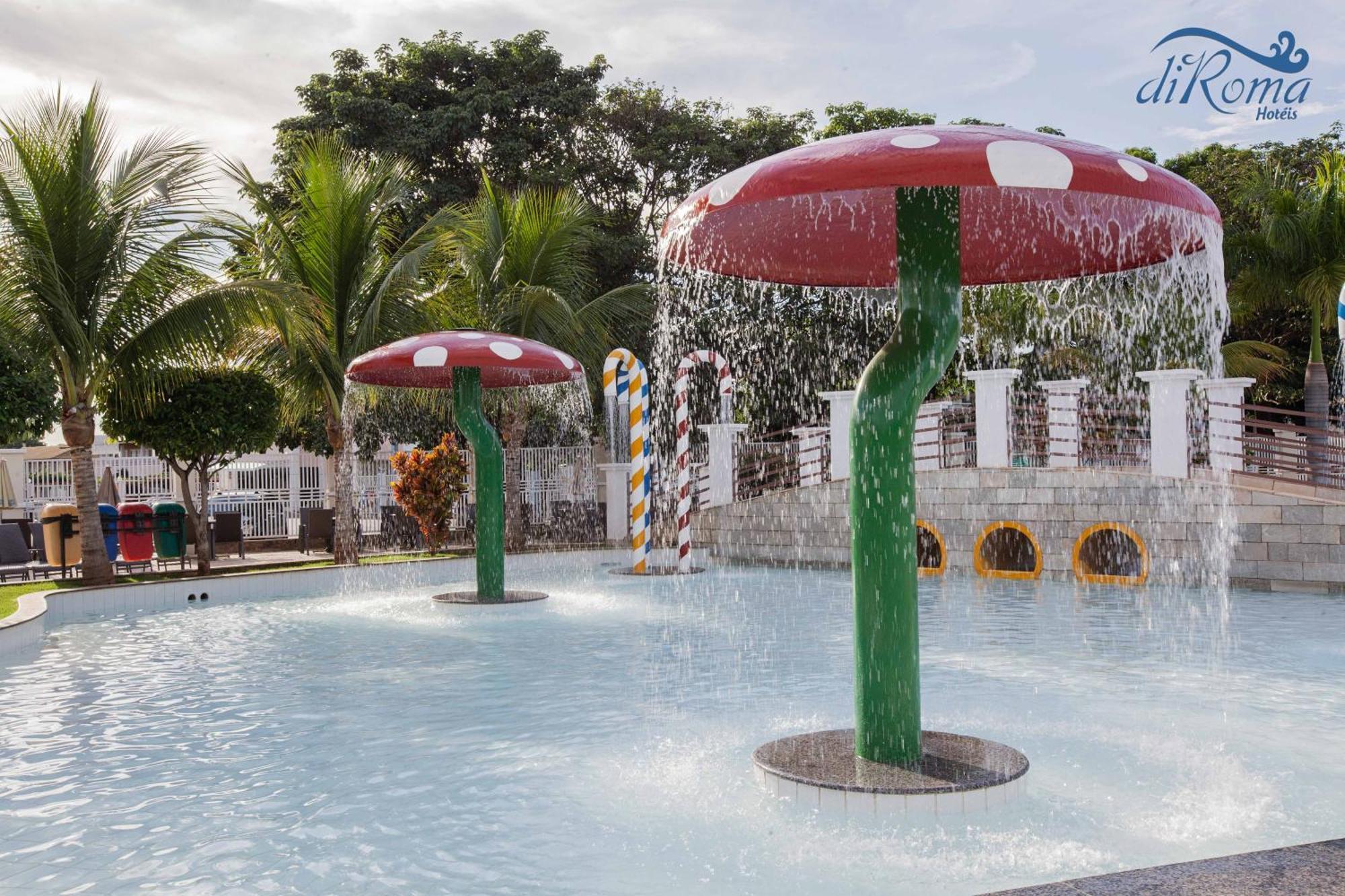 Di Roma Lacqua Caldas Novas Park 24H, Com Roupas De Cama E Banho Экстерьер фото